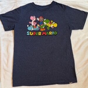Nintendo Super Mario Blue Kids Tee